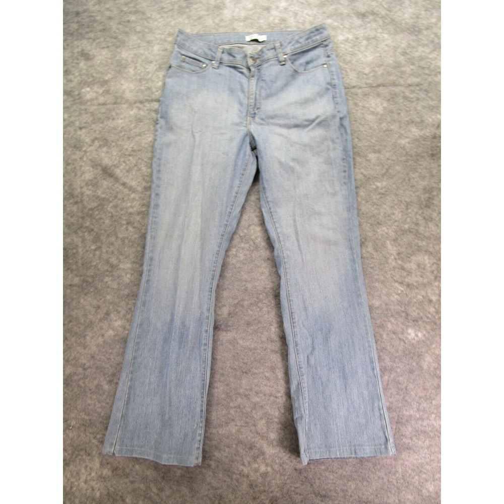 Lee Jeans Womens 12 Riders bootcut Med Blue Denim See desc